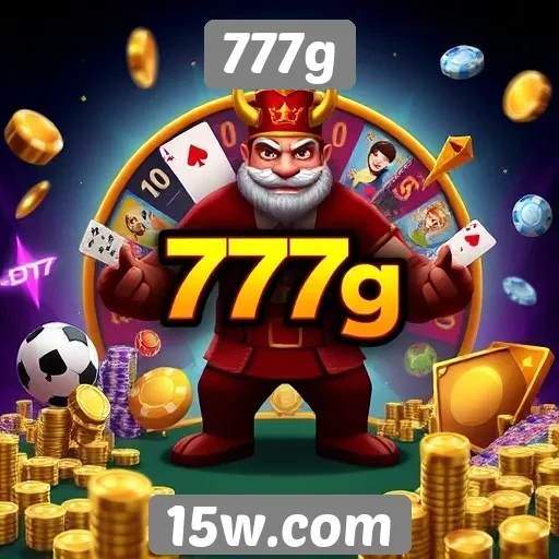 Exploração das opções de jogos no site 777g