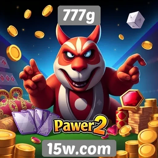 Diversidade de jogos disponíveis na plataforma 777g